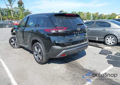 2023 Nissan Rogue Sl Intelligent Awd z USA, uszkodzony, nr VIN 5N1BT3CB9PC815509